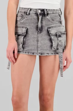 Falda Cargo 2 Bolsas