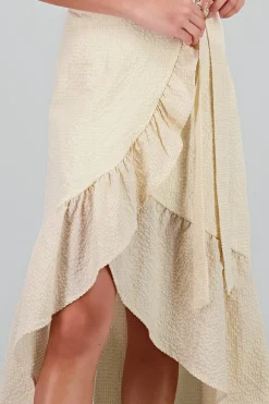 Falda cruzado textura