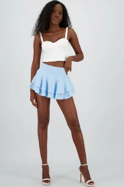 Falda doble olan con short