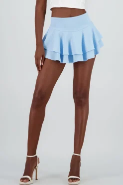 Falda doble olan con short