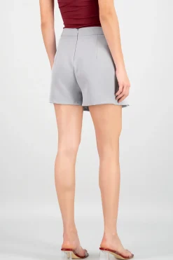 Falda mini plisada tira moño Hyps