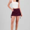 Falda short cargo