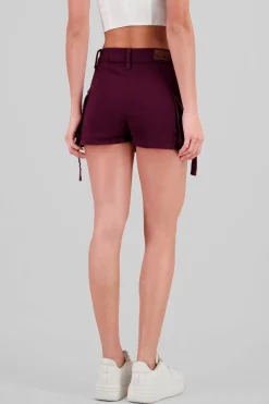 Falda short cargo