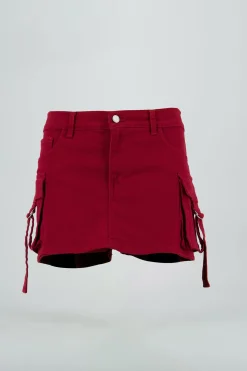 Falda short cargo