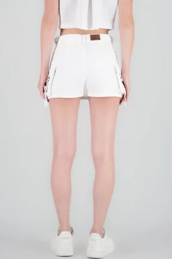 Falda short cargo tiras ajustables