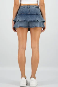 Falda Short Denim Olanes