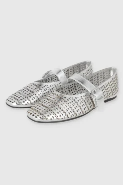 Flat mary jane perforada diseños