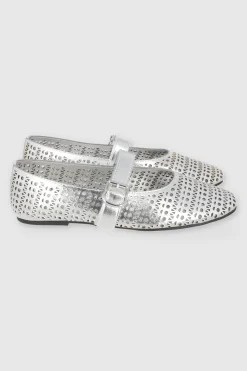 Flat mary jane perforada diseños