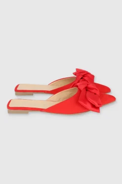 Flat mula pointy moño