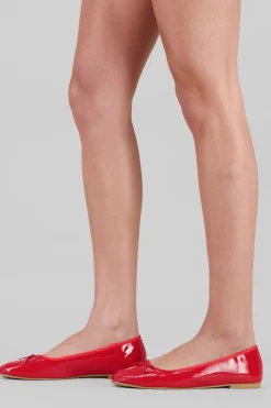 Flat punta cuadrada moñito