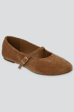 Flats mary jane suaves gamucina sencillos