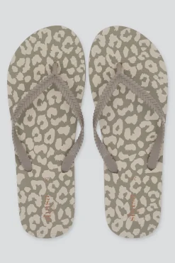 FLIP FLOP ANIMAL PRINT