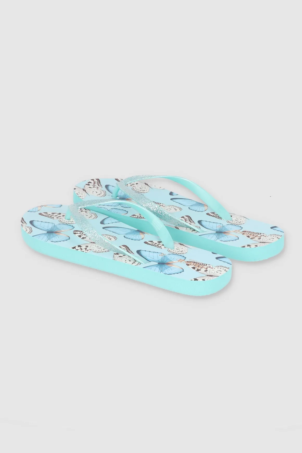 Flip Flop Mariposas Glitter
