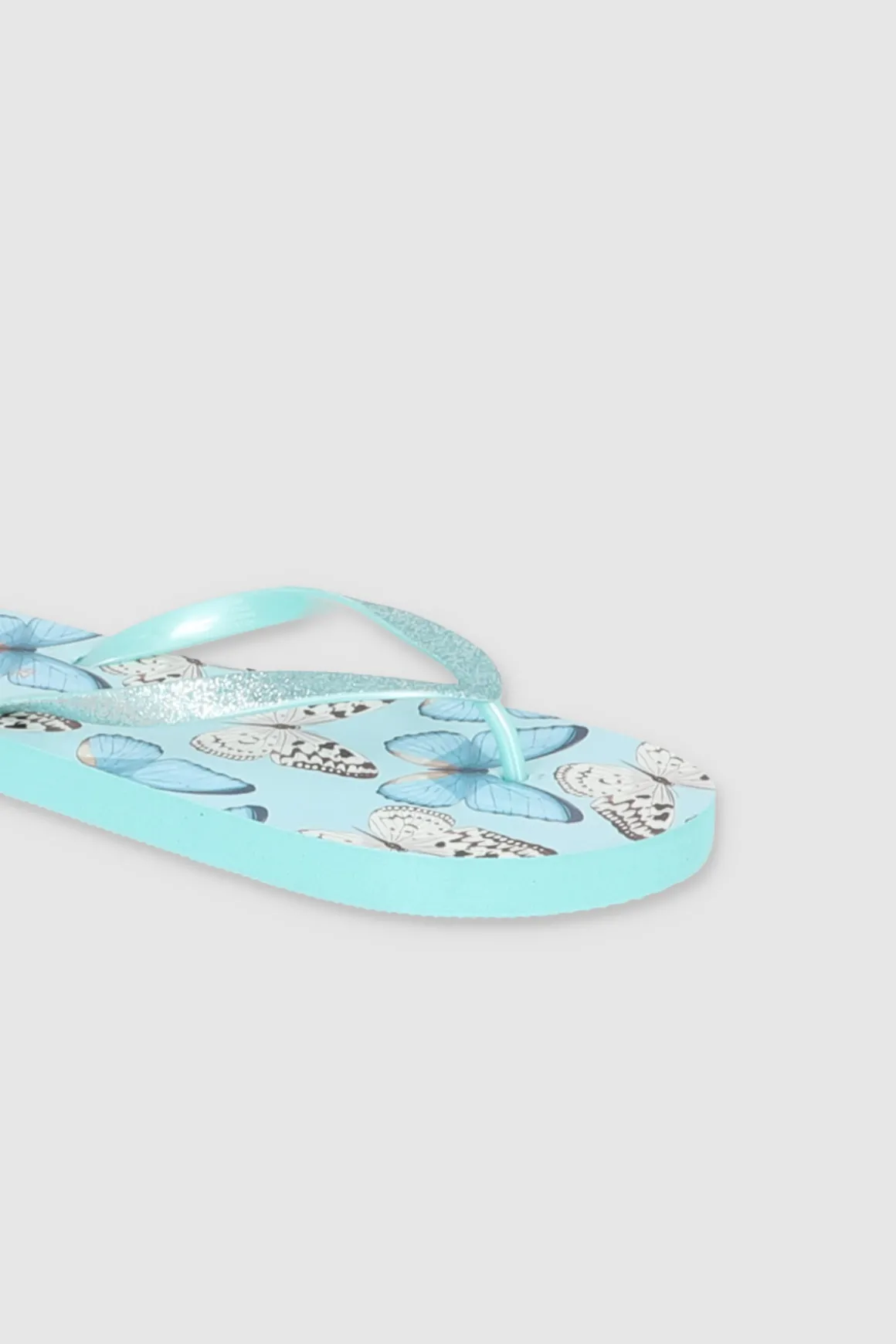 Flip Flop Mariposas Glitter