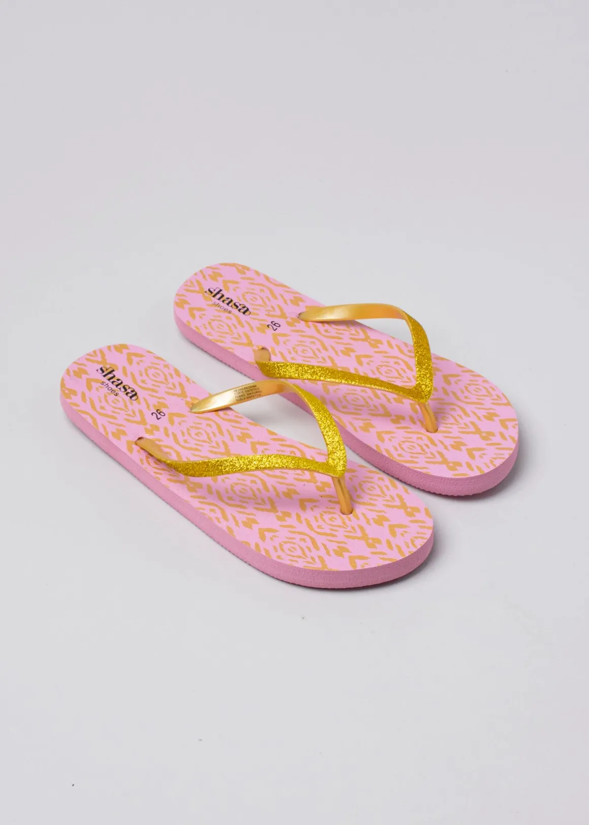 Flip flop rombos tribal