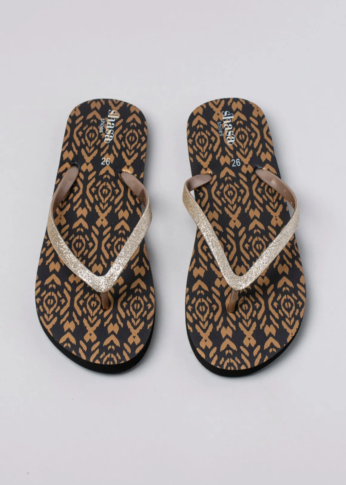 Flip flop rombos tribal