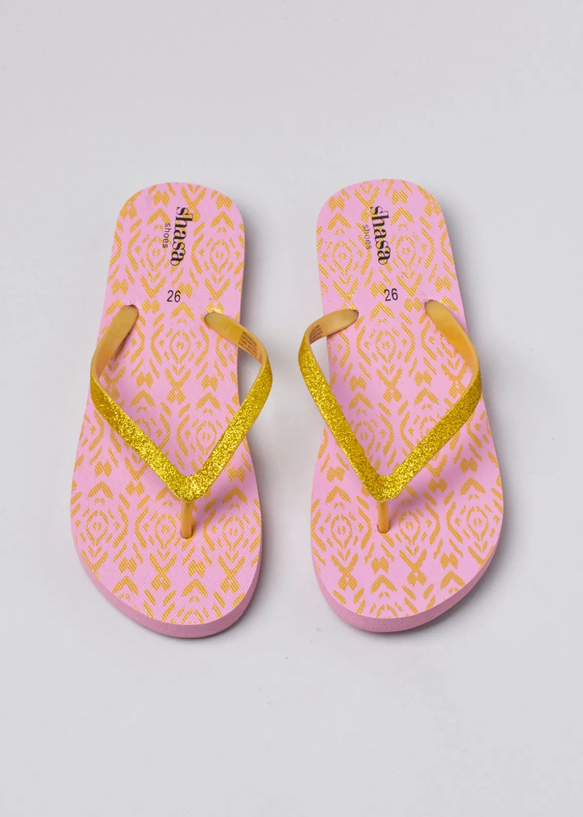 Flip flop rombos tribal