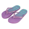 Flip flop textura bicolor