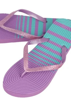 Flip flop textura bicolor