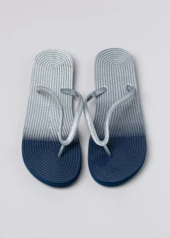 Flip flop textura brillos