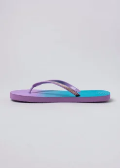 Flip flop textura brillos