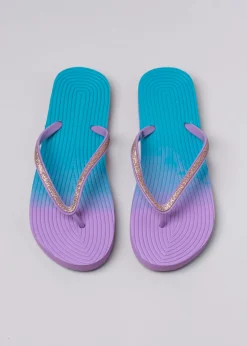 Flip flop textura brillos