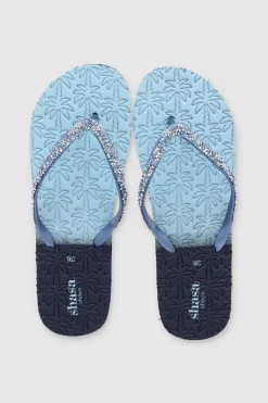 Flip Flop Textura Palmera