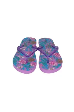 Flip flop tropical brillos correas