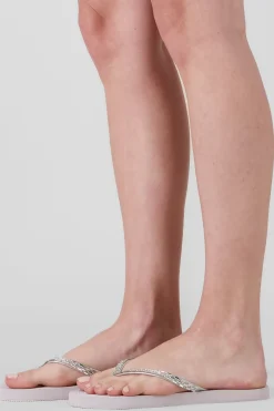 Flip Flops Brillos Rectángulo