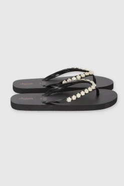 Flip Flops Chinela Flor Brillos