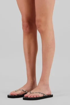 Flip Flops Monocolor Animal Print