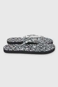 Flip Flops Monocolor Animal Print