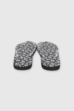Flip Flops Monocolor Animal Print