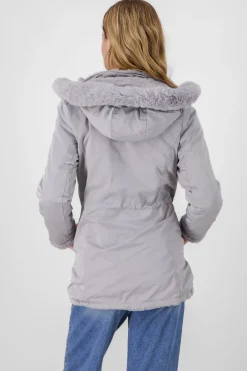 Gabardina gorro jareta