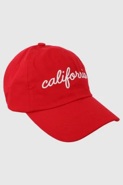 Gorra california cursiva