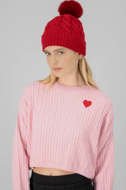 Gorro tejido tenzado