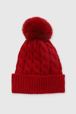 Gorro tejido tenzado