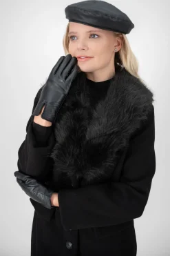 Guantes efecto piel interior suave