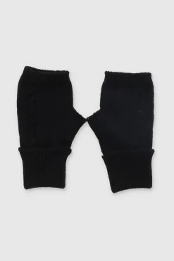 Guantes tejido trenzado