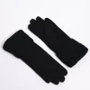 Guantes tejidos trenza