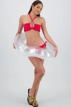 Inflable glitter de corazon