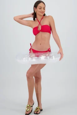 Inflable glitter de corazon