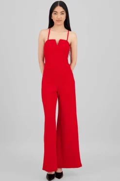 JUmpsuit tirantes detalle abertura escote