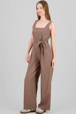 Jumpsuit tirantes detalle cinturon