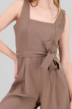 Jumpsuit tirantes detalle cinturon