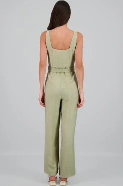 Jumpsuit tirantes gruesos detalle lazo