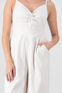 Jumpsuit tirantes rayas