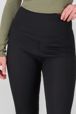 Leggings con peluche lisos