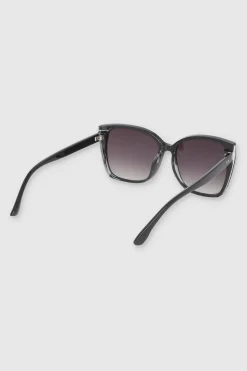 Lente cateye detalle metálico