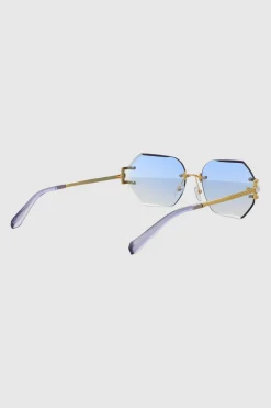 Lente rectangular geometrico mica traslucida